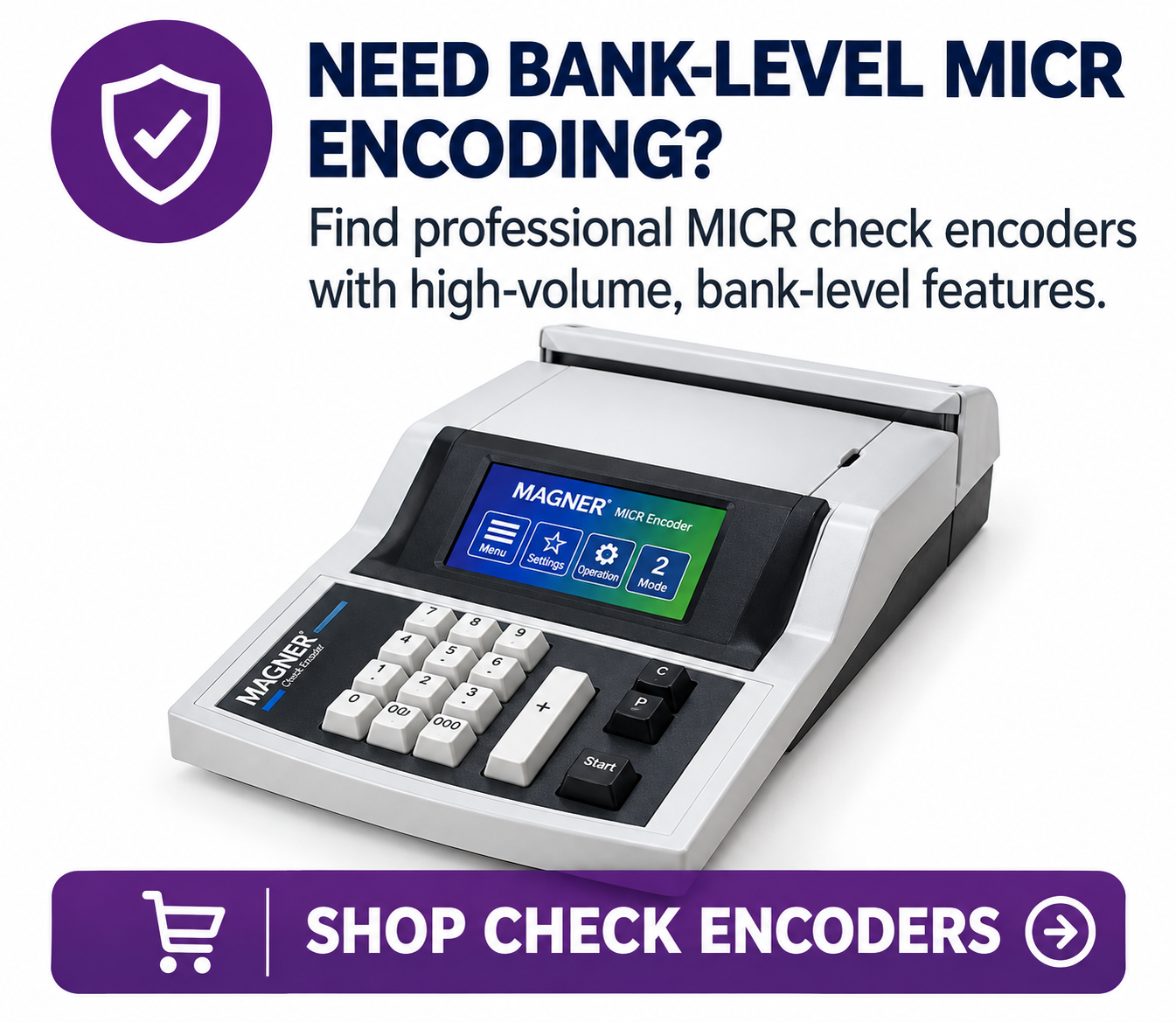 Shop MICR Check Encoders