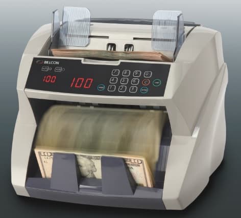 Billcon NL100 Currency Counter, accurate and high-quality (No Counterfeit Detection) Counting Speed 1000 to 1400 note/min