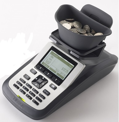 Tellermate T-ix 3500 Money Counting Machine send data via USB or Serial connection and printer option with Full keypad