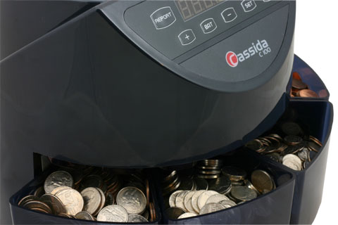 Cassida C100 Coin Counter Sorters