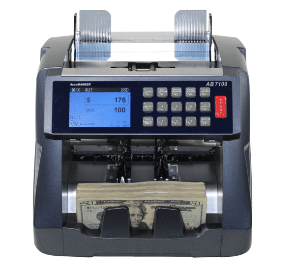 Currency Discriminator Counters Accubanker AB7100