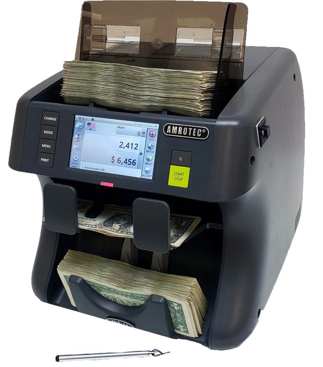Amrotec MiB 11V Currency Discriminator Counter