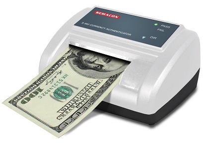 Semacon S-960 Counterfeit Money Detector Automatic Cordless with  Rechargeable battery