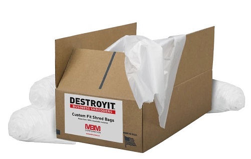 Destroyit Shred Bags for Models 2360, 2401L, 2402, 2403, 2404, 2445, 2465