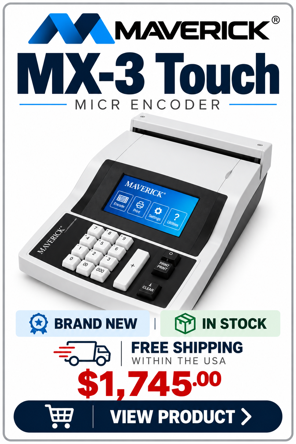 Maverick MX-3 Touch Check Encoder