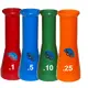 Coin Counter Tube Kit – Set of 4
